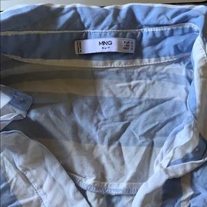 Striped button up shirt